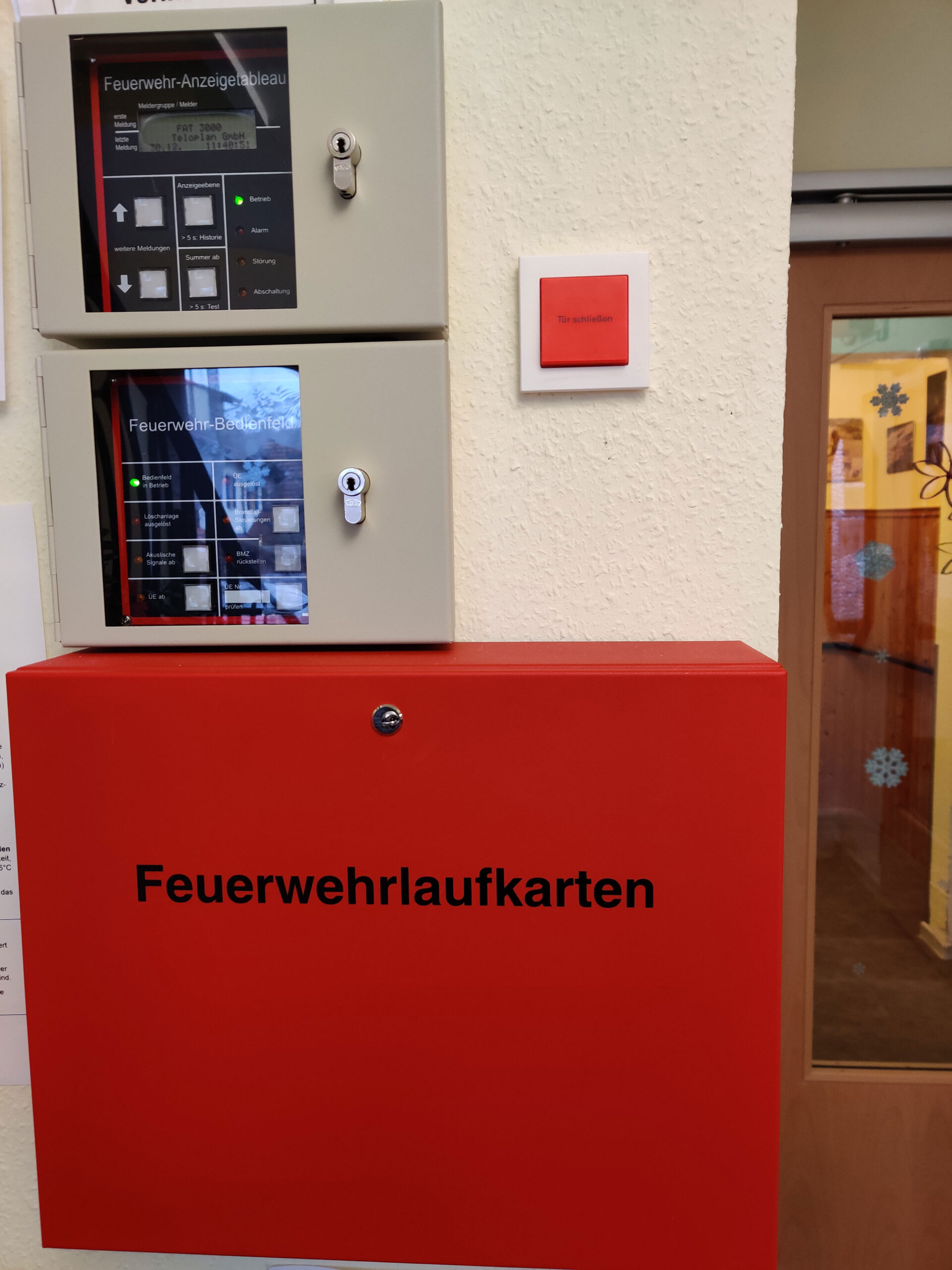 Brandschutzmaßnahmen abgeschlossen